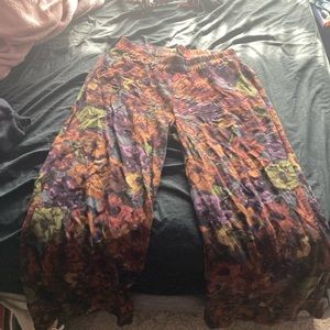 Colorful (floral?) pants